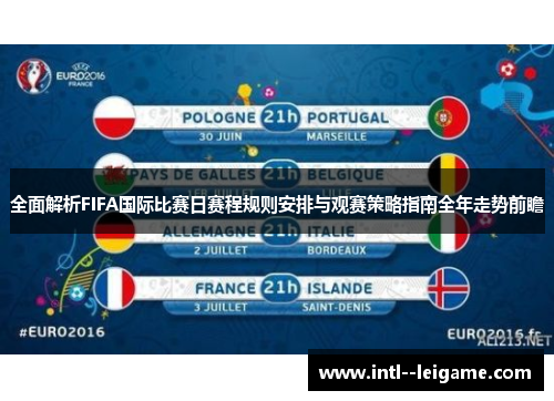 全面解析FIFA国际比赛日赛程规则安排与观赛策略指南全年走势前瞻 全面解析FIFA国际比赛日赛程规则安排与观赛策略指南全年走势前瞻